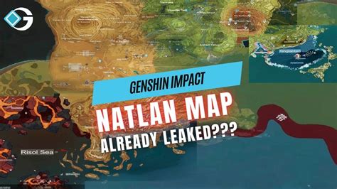 genshin map leak|Genshin Impact Map